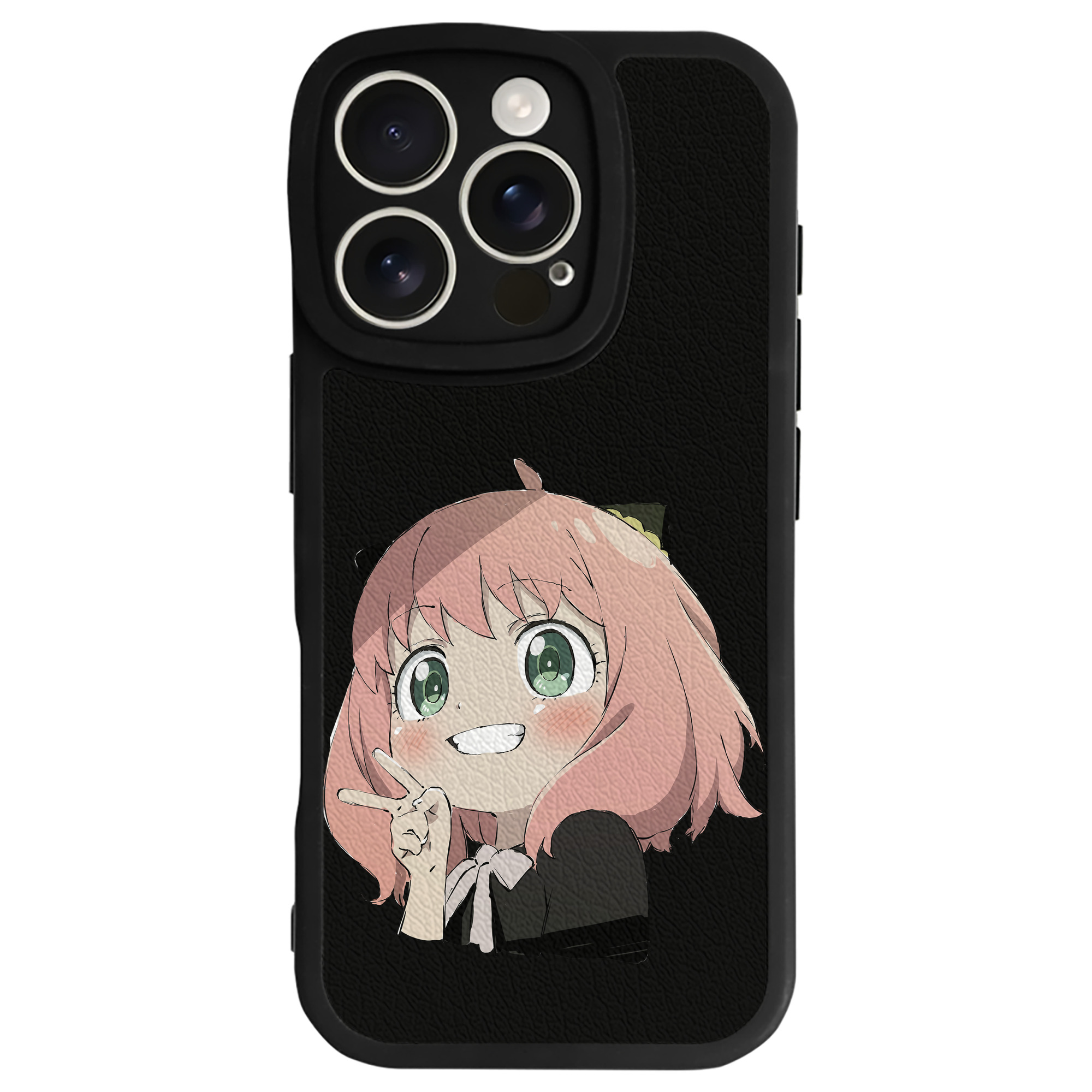 （画像用） SPY×FAMILY间谍家家酒 【iPhone 16シリーズ対応】シリコンスマホケース（レザー調） 材質：シリコン
